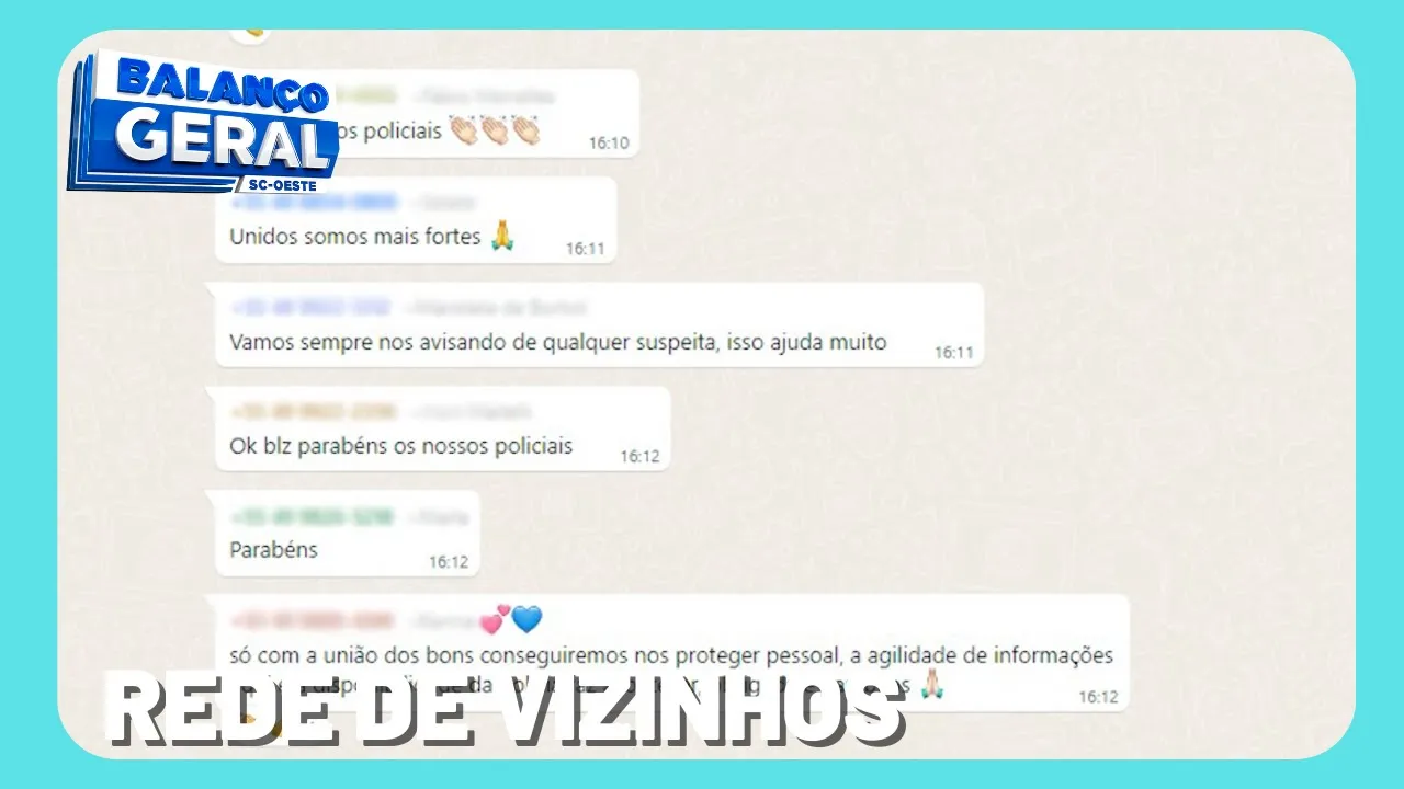Homem tenta invadir casa e é preso com auxílio da rede de vizinhos em Caçador
