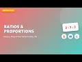 Ratios and Proportions Explained Real-Life Examples for Beginners