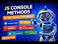 12 JavaScript Console Methods Every Developer Should Know Beginner Guide