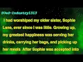 I had worshiped my older sister Sophie Lane ever since I was little Growing up my greatest
