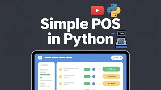 Simple POS System in Python Tkinter Full Project for Beginners Free Source Code