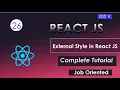 React js 19 tutorial in Hindi External Style CSS