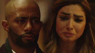 مشهد مؤثر بين ناصر وحنان فى الأسطورة 