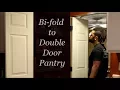Converting Bi-fold Doors to Doors