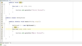 304 Calling run method directly in Java Programming Hindi