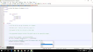 JAVASCRIPT - TRAVERSING THE DOM