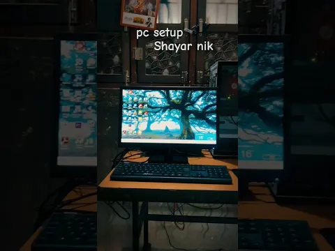 my pc setup @shayarnik  #youtubeshorts