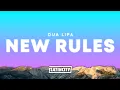 Download Lagu Dua Lipa – New Rules (Lyrics)