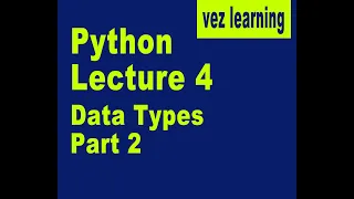 python datatypes in urdu part 2 python data types tutorial python tutorial for beginners