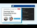 Teaching Tara PowerShell Script Breakdown