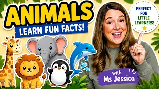 Toddler Learning: Animal Names and Animal Sounds | Preschool Learning Video | Toddler Shows