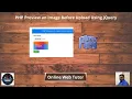 PHP an Image Before Upload Using jQuery Article Demo Online Web Tutor