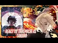 Download Lagu Tokyo revengers react to takemichi as tanjiro  | Giyuu | Demon slayer | Gacha life