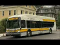 ELECTRIC BUS MBTA Route 68 New Flyer XE40