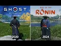Lagu Ghost of Tsushima vs Rise of the Ronin - Physics and Details Comparison