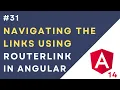 Navigating the Links using Routerlink In Angular href vs routerLink