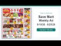 Save Mart Weekly Ad 26 - 26 Top 10 Deals