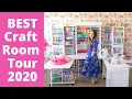 Amazing Craft Room Tour 2020 with Sweet Red Poppy