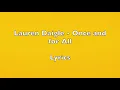 Lauren Daigle - Once and for All Lyrics