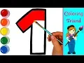 Learn Numbers for Kids and Colors by Counting 1-10 Coloring s for Kids