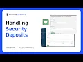 Buildium Training - Ep 10 Handling Security Deposits