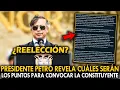 ¡ALERTA! ¿REELECCIÓN? PRESIDENTE PETRO REVELA CUÁLES SERÁN LOS PUNTOS PARA CONVOCAR LA CONSTITUYENTE