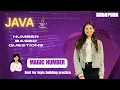 Magic Number Program in java