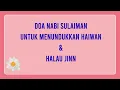 Download Lagu Doa Nabi Sulaiman Untuk Tundukkan Haiwan Buas \u0026 Halau Jinn