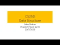 cs250 ch6 arrayStack part2 SABA