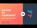 Master Temperature Conversion Celsius to Fahrenheit Formula Made Easy