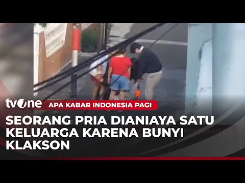 Terganggu Bunyi Klakson, Satu Keluarga Aniaya Seorang Pria
