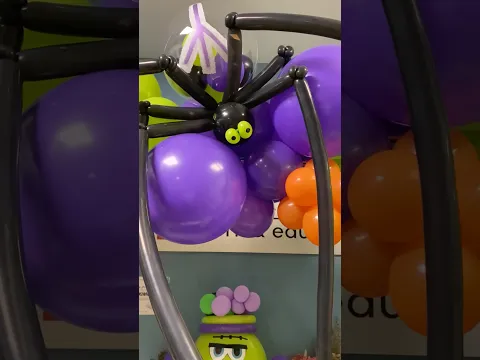#halloween #balloon #diy #youtube #funny #wow #spider #shorts #top #art #usa #france #popular