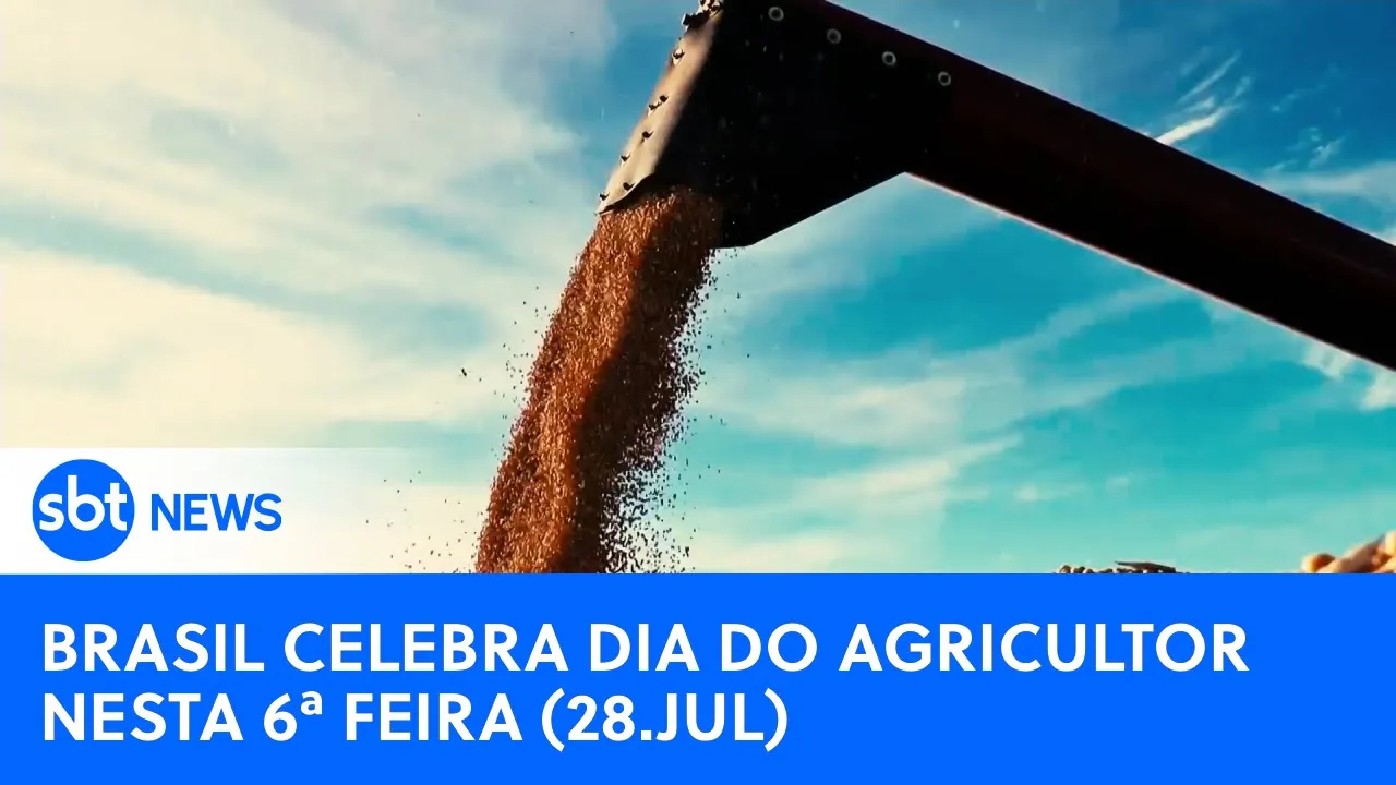 28 de julho é o Dia do Agricultor no Brasil | #SBTNewsnaTV (28/07/23)