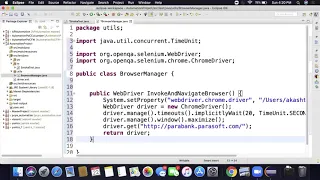 New Automation Session on Framework Development and Selenium Basics Part 2