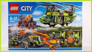 Lego 60125 City Volcano Heavy Lift Helicopter Speed Build