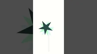 Draw Star Flower Using Python Easy