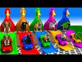 Download Lagu Long Slide Game With Cow Elephant Gorilla Hippopotamus Tiger - 3d Animal Game - Funny 3d Animals