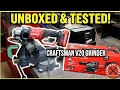 NEW Craftsman V20 Angle Grinder Unboxing and Review