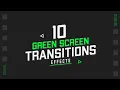 Download Lagu 10 Smooth Transitions Green Screen Template For Kinemaster, Alight Motion, Filmora, premiere pro