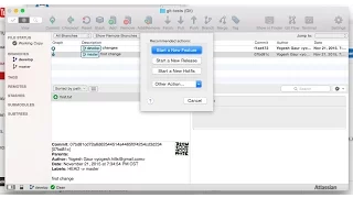 git flow with sourcetree in 5 minutes