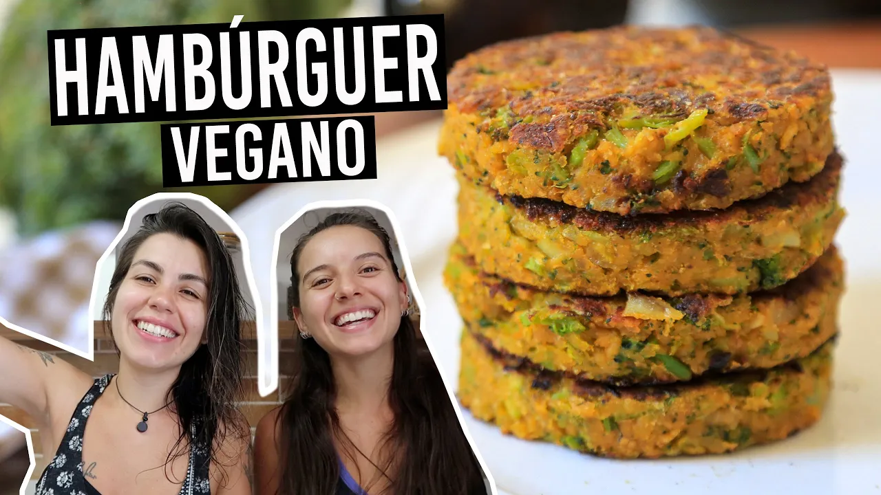 3 Receitas Fáceis & Veganas Com Grão de Bico: Hambúrguer, Patê (Homus) e Salgadinho Crocante. 