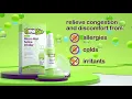 FAST RELIEF for Baby Congestion WITHOUT Meds Boogie Wipes Micro-Mist Inhaler