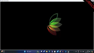 Vibrant Circular Patterns with Python Turtle CodeSnippets