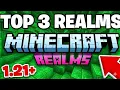 TOP 3 Realms RIGHT NOW With FREE CODES Minecraft 2026
