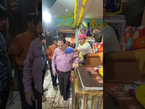 श्री श्याम जी मंदिर मनौना धाम के गुरुजी महाराज की कृपा से चलने लगा श्याम भक्त