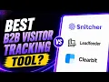 Snitcher vs Leadfeeder vs Clearbit Best B2B Visitor Tracking Tool