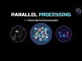 Parallel Processing Client Server Communication Arabic
