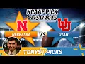 Nebraska vs Utah Pick 25 College Football Las Vegas Bowl Pick Prediction