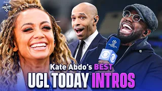 Kate Abdo s Most Memorable and Iconic UCL Today Intros CBS Sports Golazo