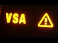 How to Fix Reset Vehicle Stability Assist VSA Warning Light Stays On or Flashing VSA Light On